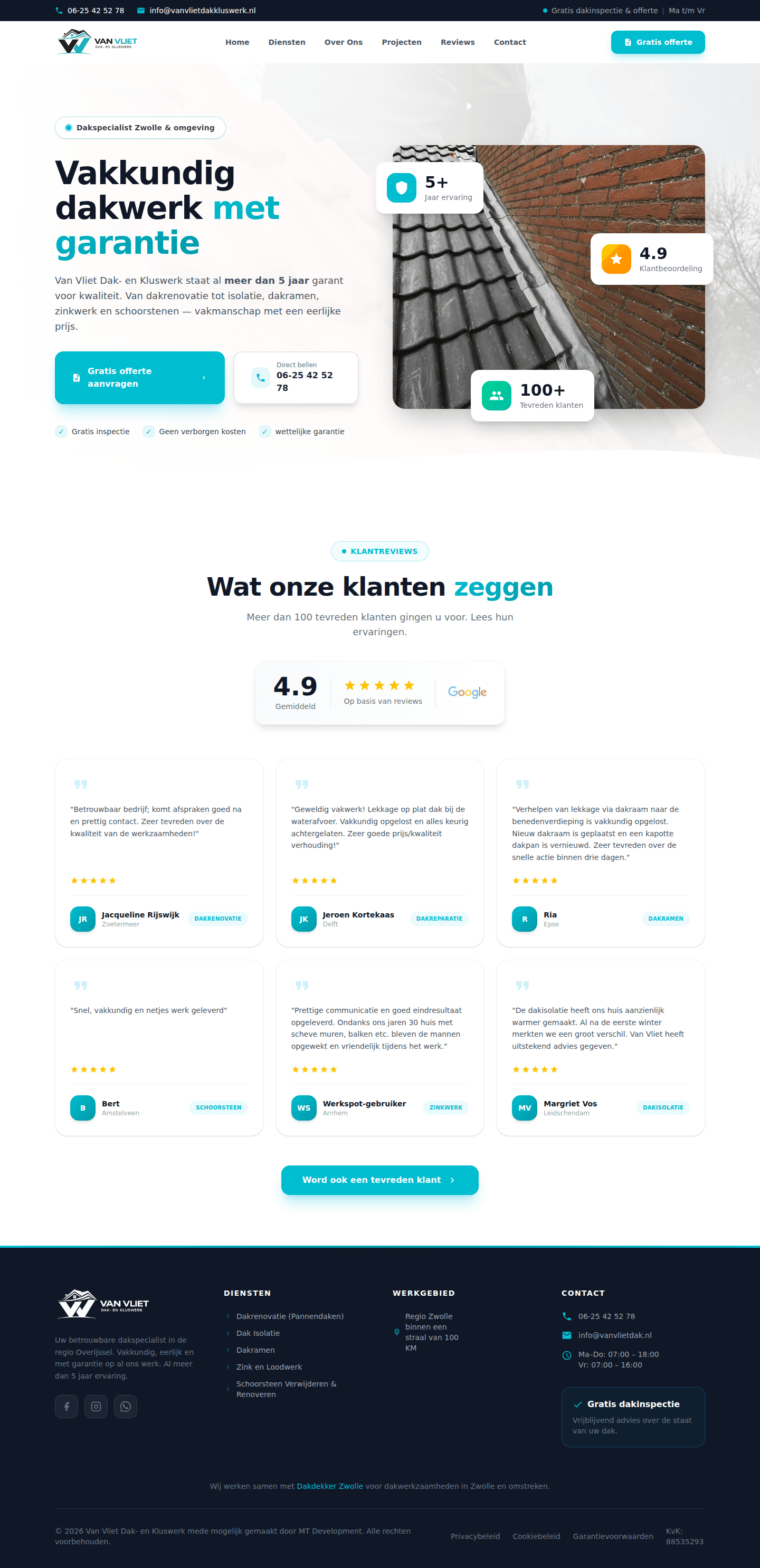Van Vliet Dak- en Kluswerk